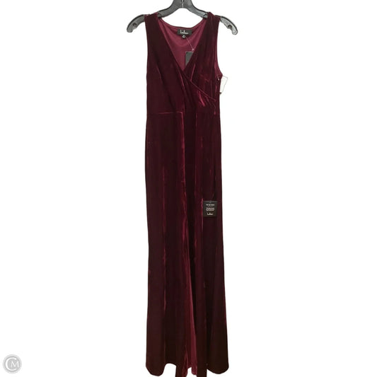 Dress Party Long By Lulus In Maroon, Size: M
