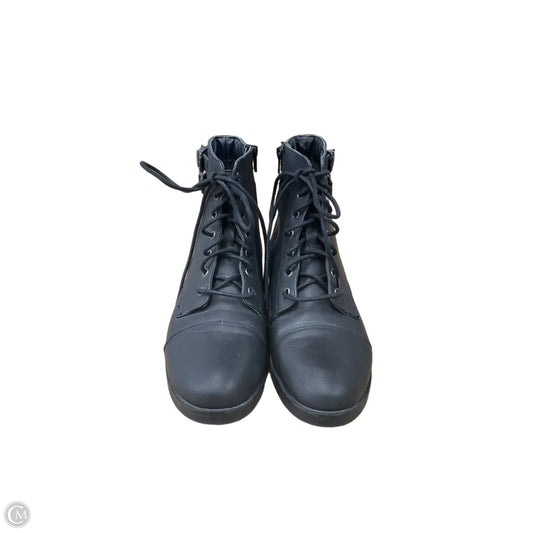 Boots Combat By Madden Girl In Black, Size: 10