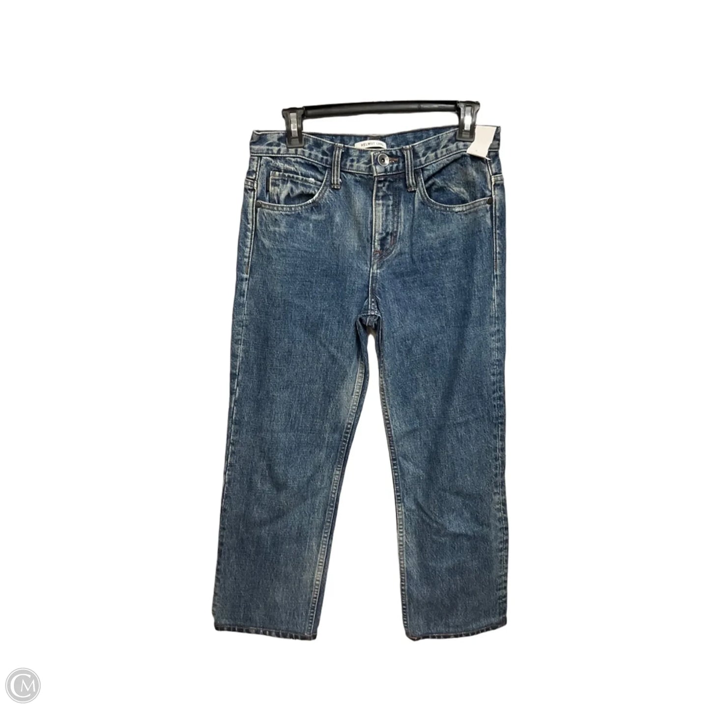 Jeans Boot Cut By Helmut Lang In Blue Denim, Size: 0