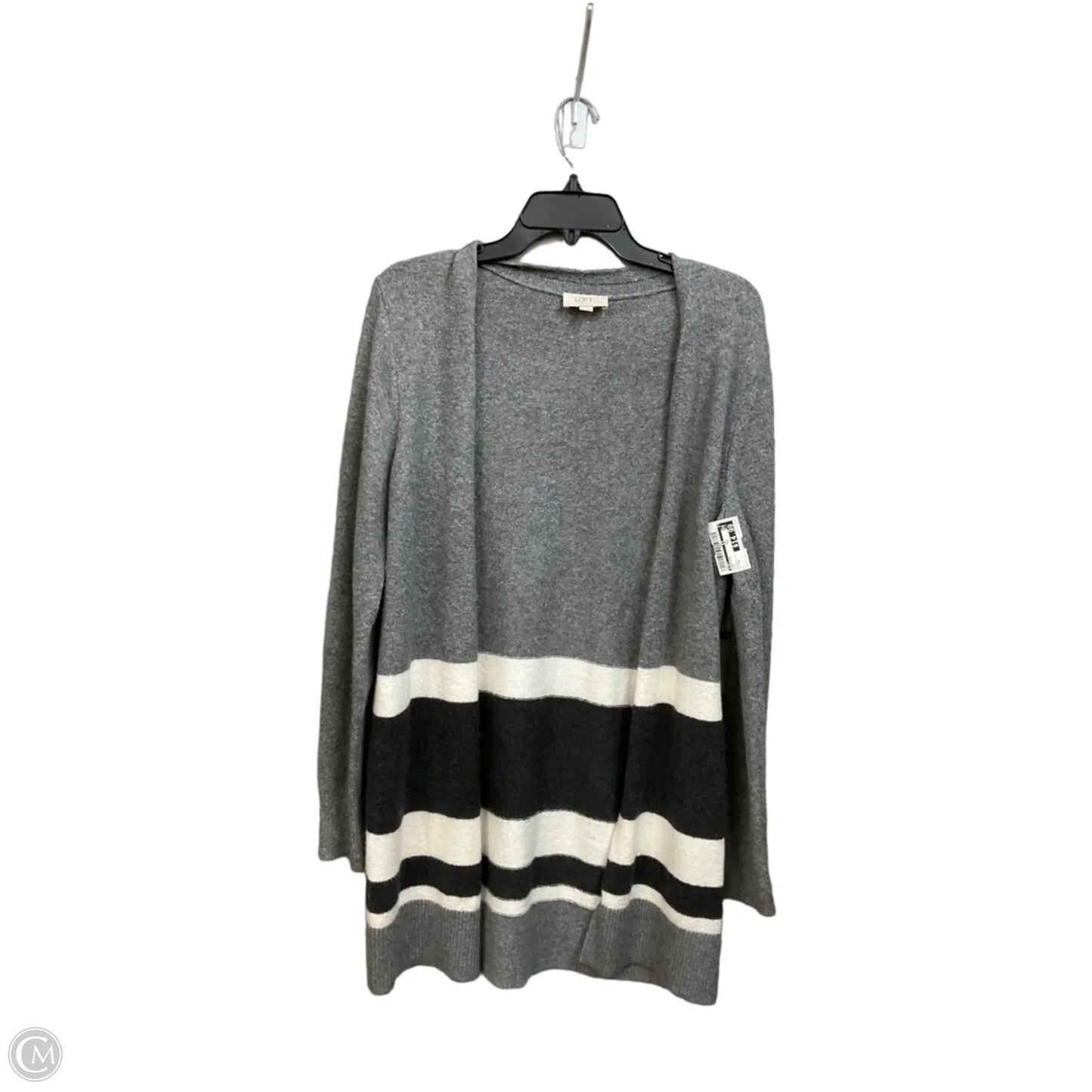 Cardigan By Loft In Grey, Size: M