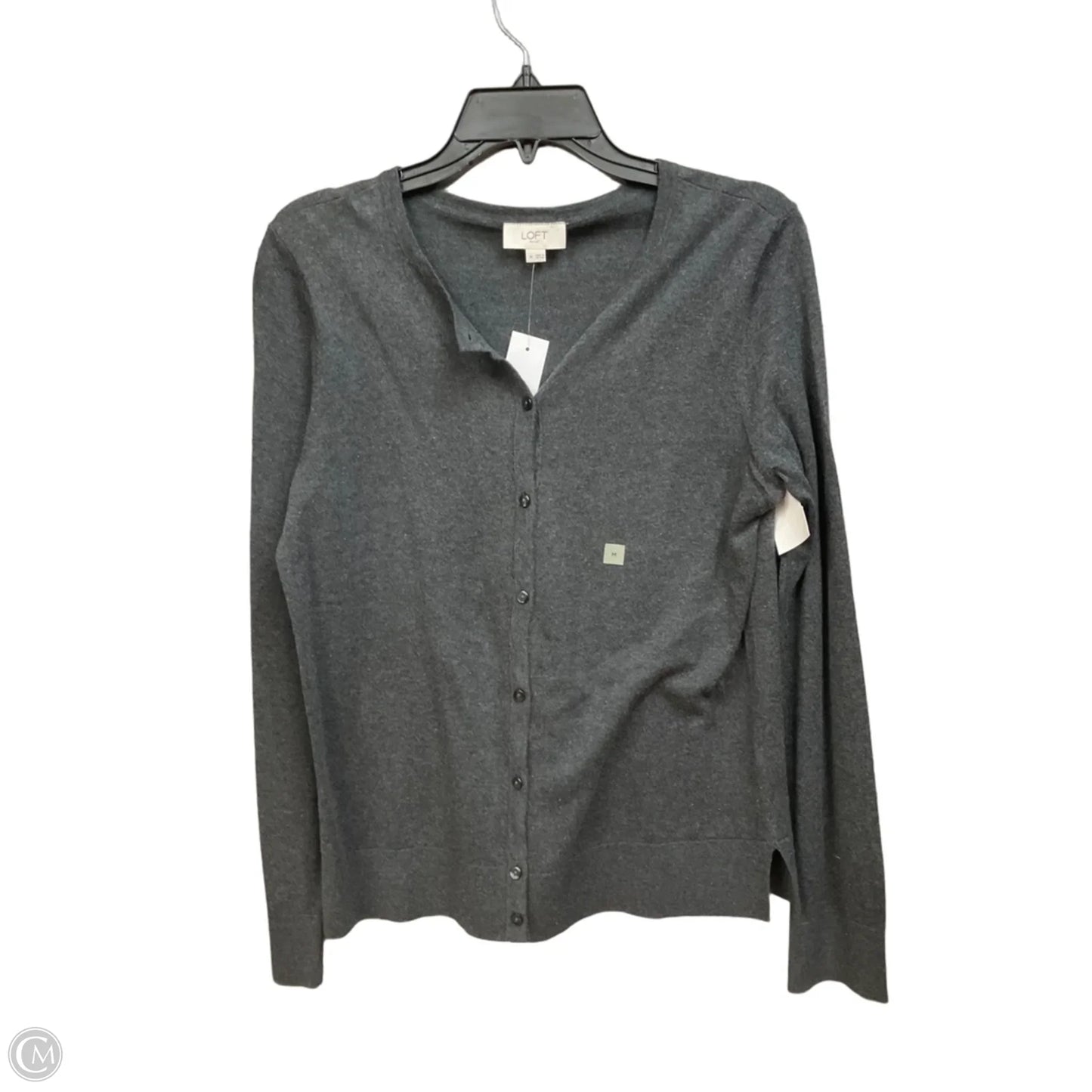 Cardigan By Loft In Grey, Size: M
