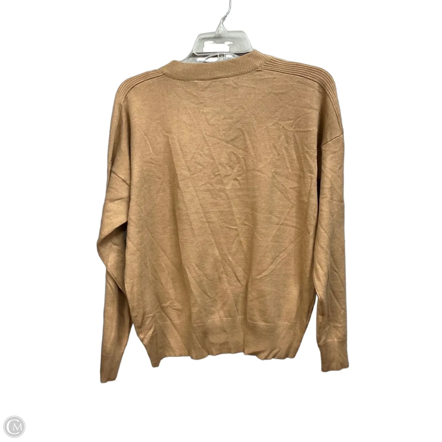 Cardigan By Time And Tru In Tan, Size: M