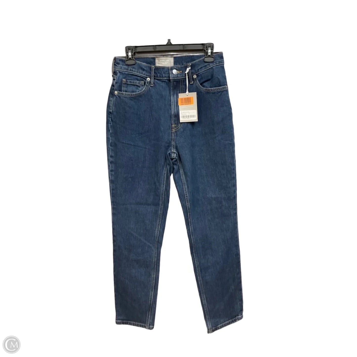 Jeans Straight By Everlane In Blue Denim, Size: 4