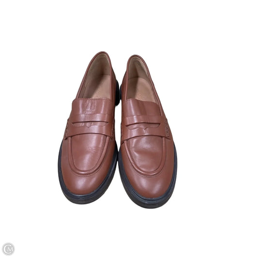 Shoes Flats By Madewell In Brown, Size: 8.5