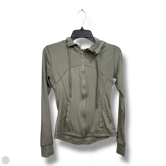 Athletic Jacket By Love Tree In Green, Size: S