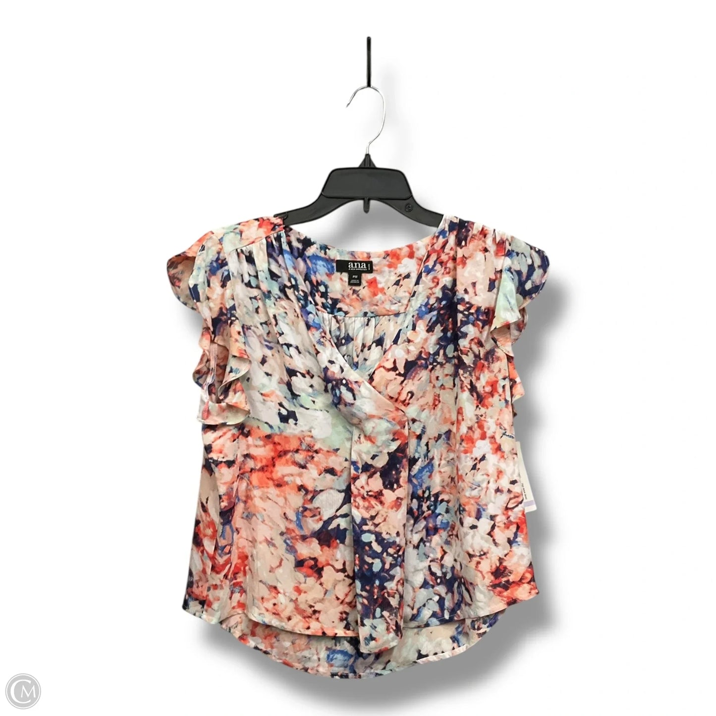 Top Sleeveless By Ana In Multi-colored, Size: Mp
