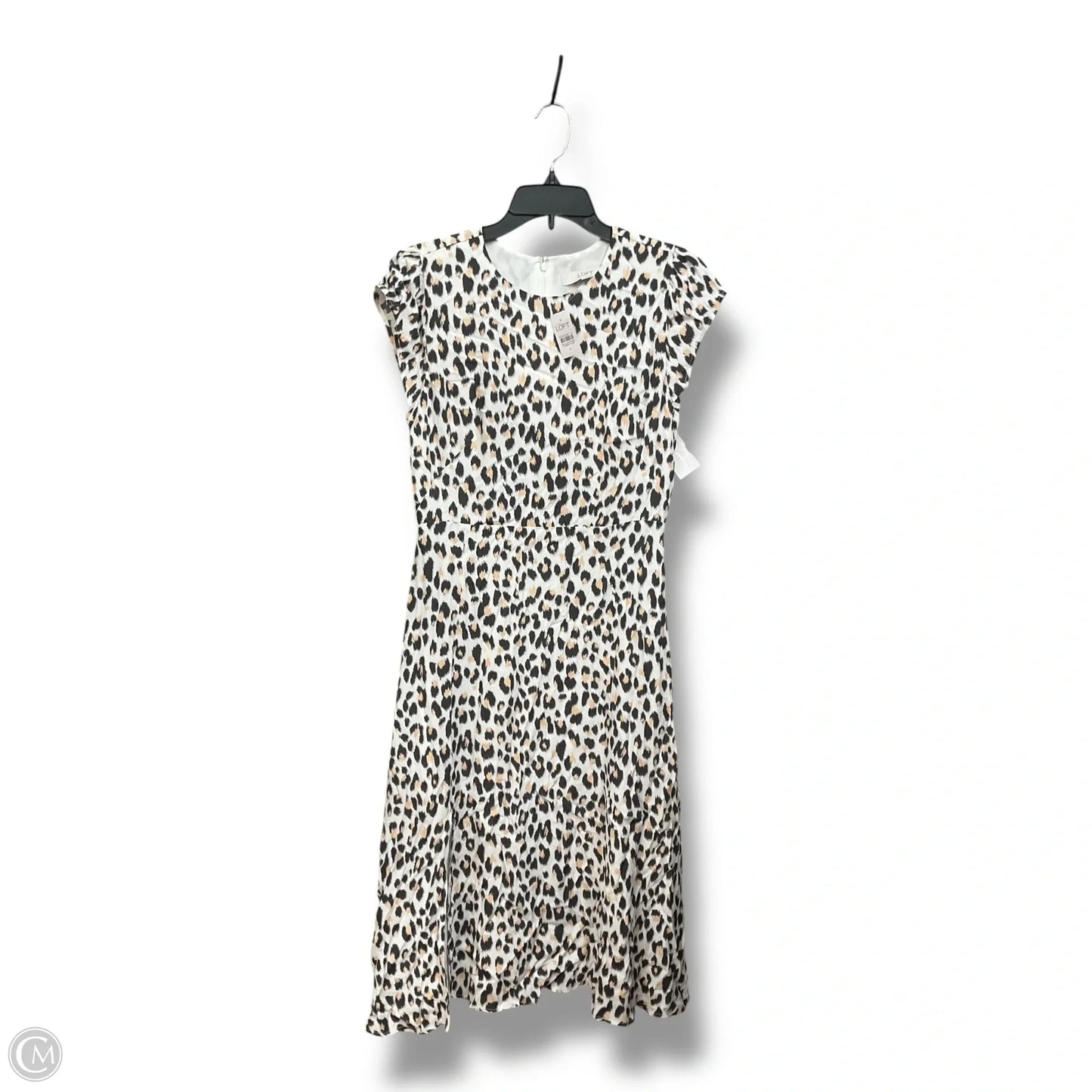 Dress Casual Maxi By Loft In Animal Print, Size: S