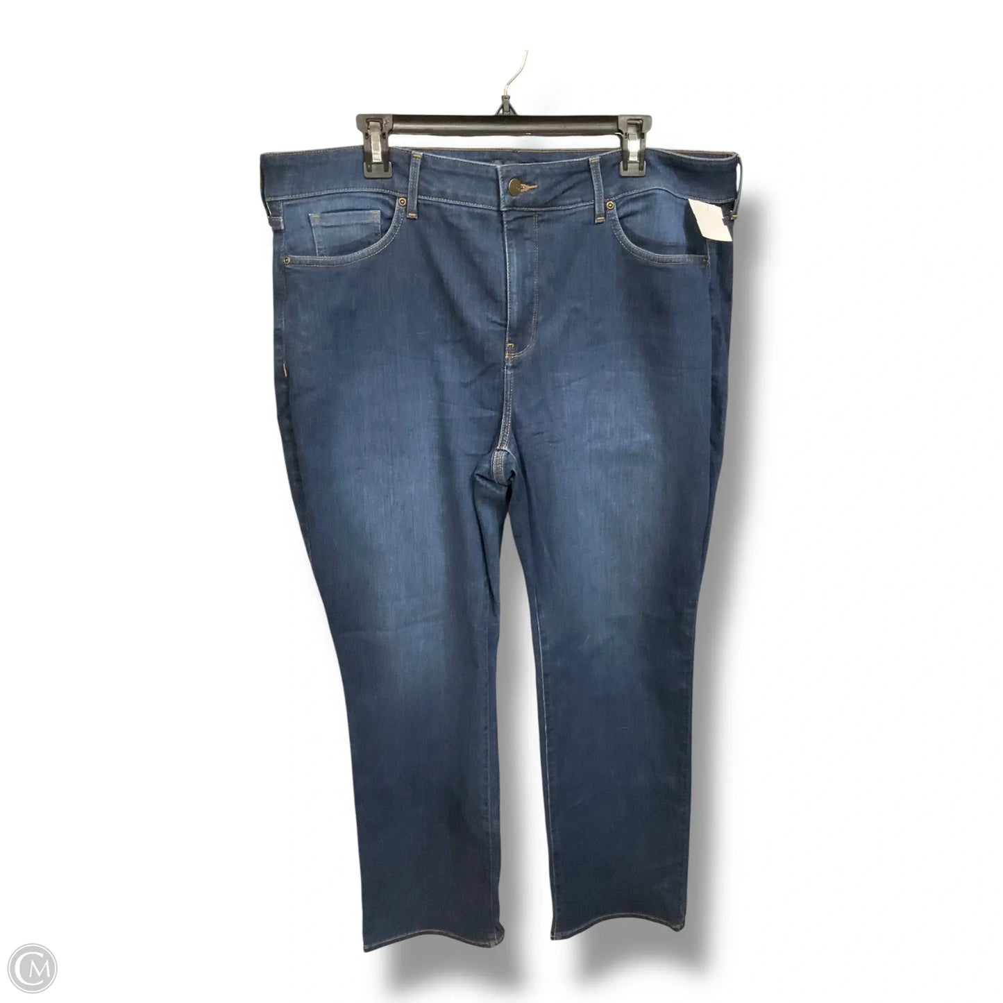 Jeans Straight By Not Your Daughters Jeans In Blue, Size: 18