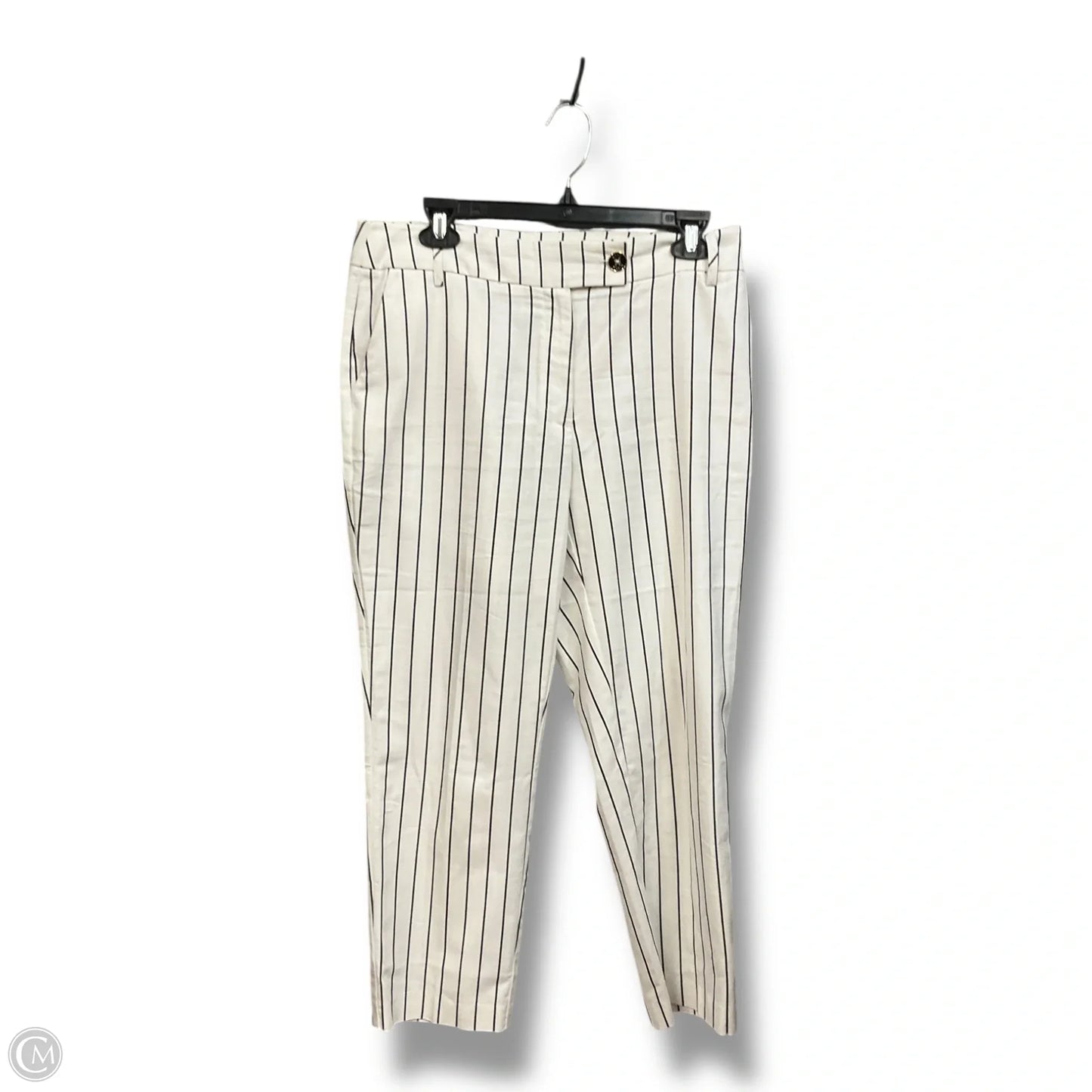 Pants Dress By Anne Klein In Striped Pattern, Size: 4