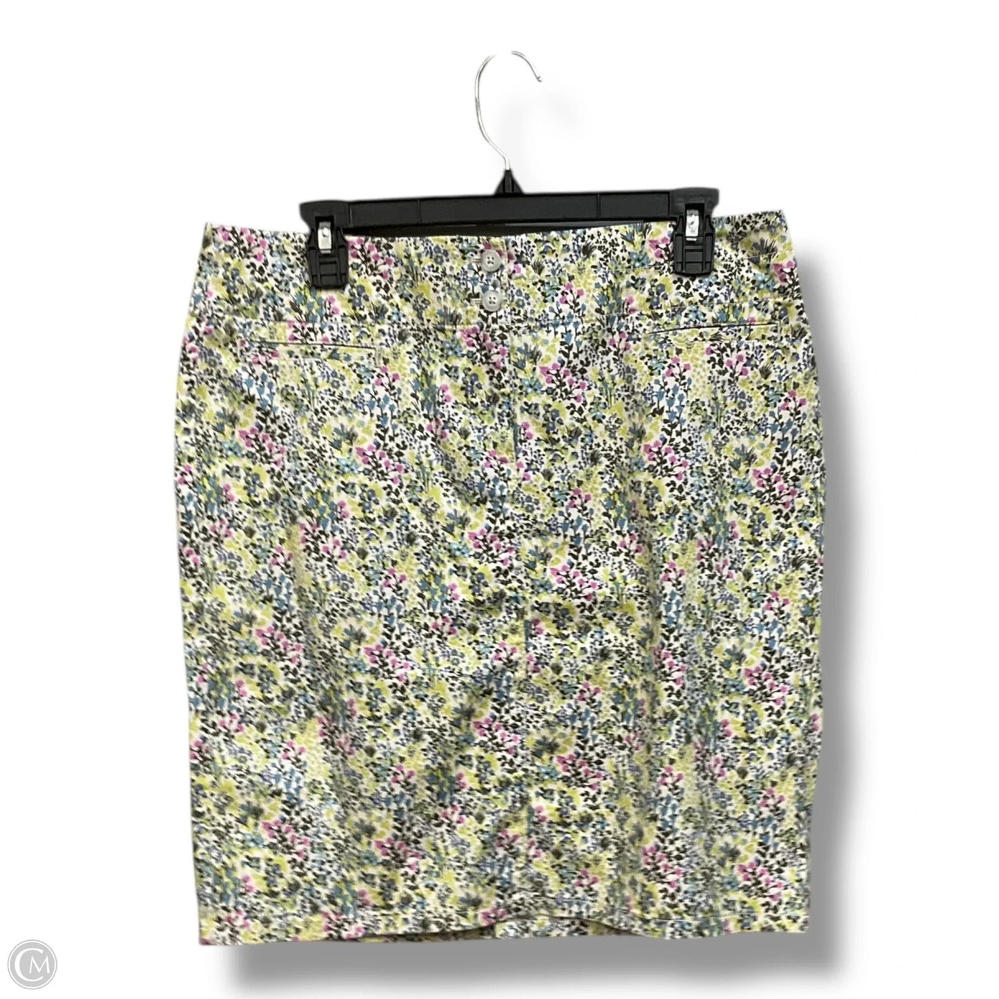Skirt Mini & Short By J. Jill In Floral Print, Size: 8