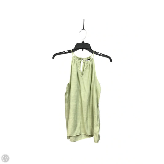 Top Sleeveless By Nine West Apparel In Green, Size: Xs
