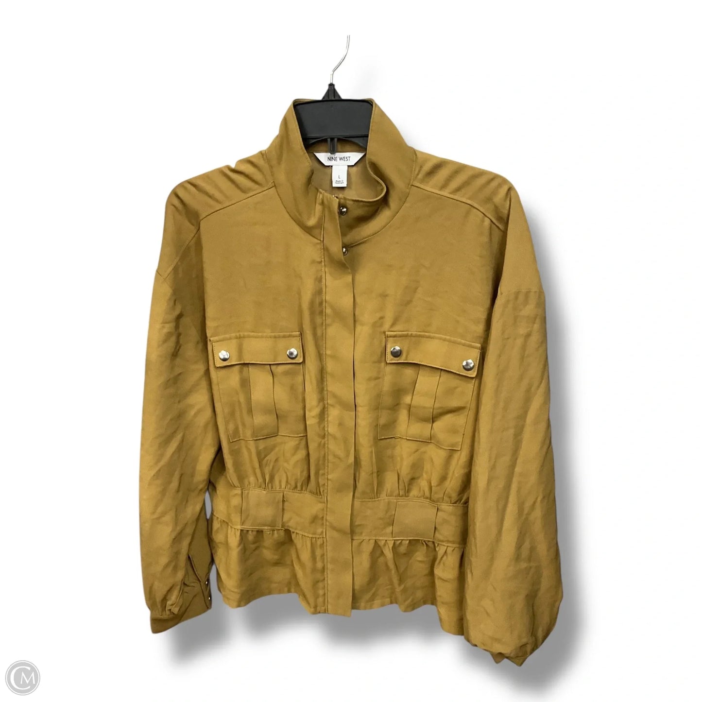 Jacket Other By Nine West Apparel In Tan, Size: L