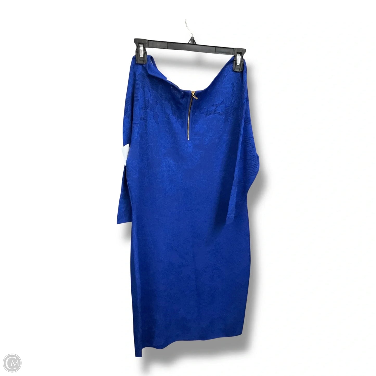 Dress Casual Midi By Calvin Klein Performance In Blue, Size: Xl