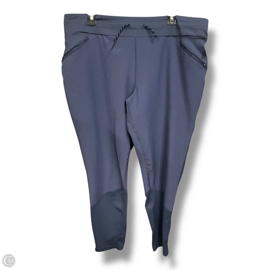 Athletic Pants By Columbia In Blue, Size: Xl