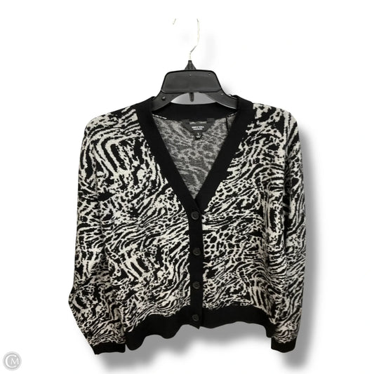 Cardigan By Simply Vera In Animal Print, Size: S