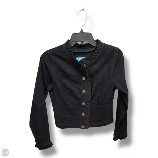 Jacket Denim By Draper James In Black Denim, Size: S