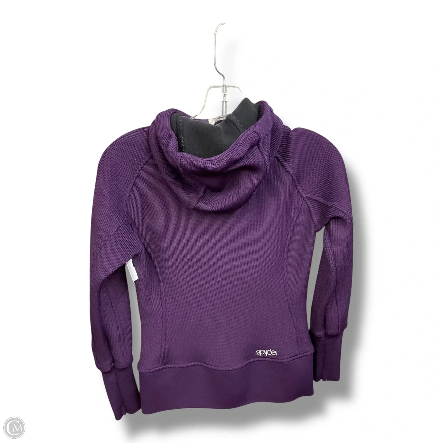 Athletic Jacket By Spyder In Purple, Size: Xs