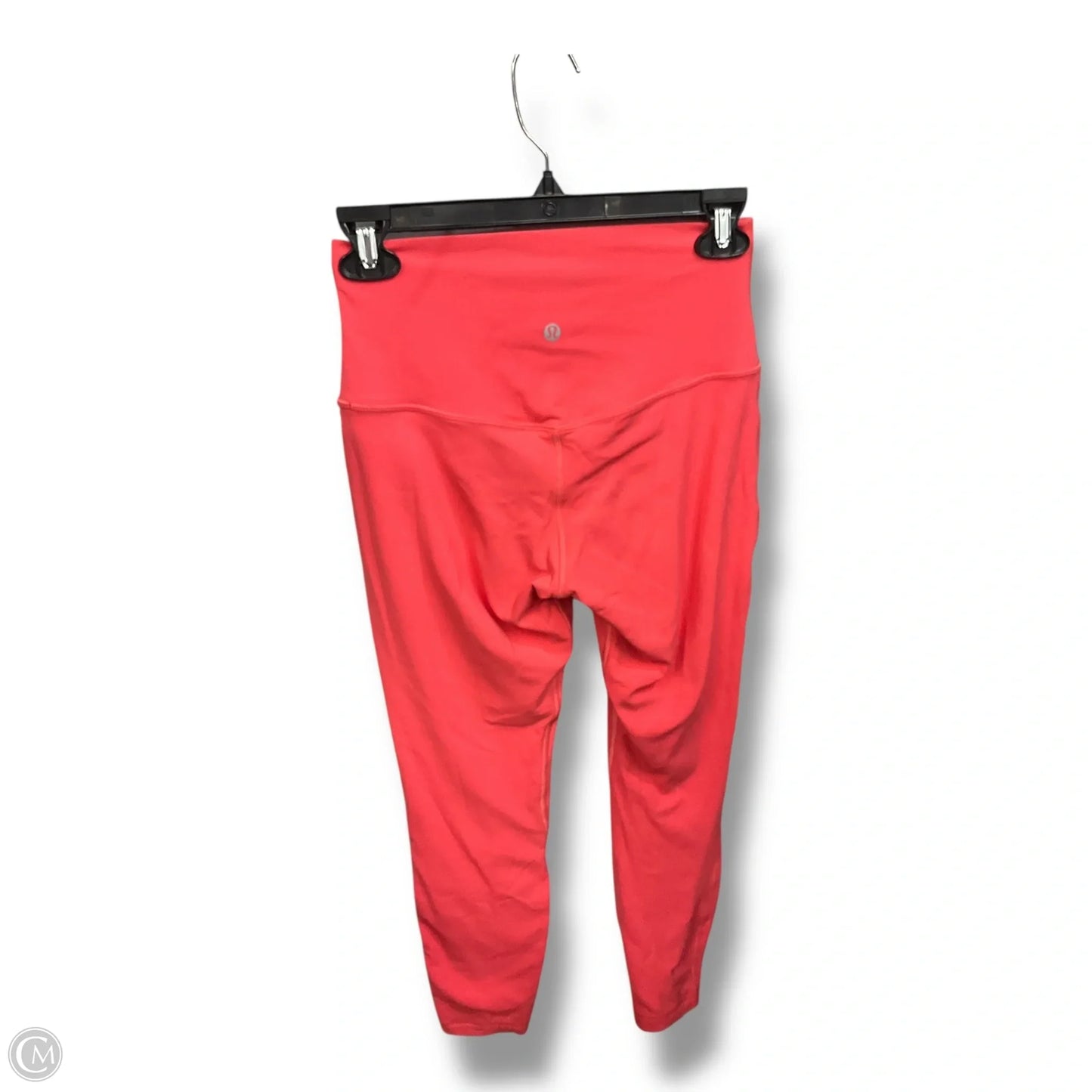 Athletic Leggings By Lululemon In Coral, Size: S