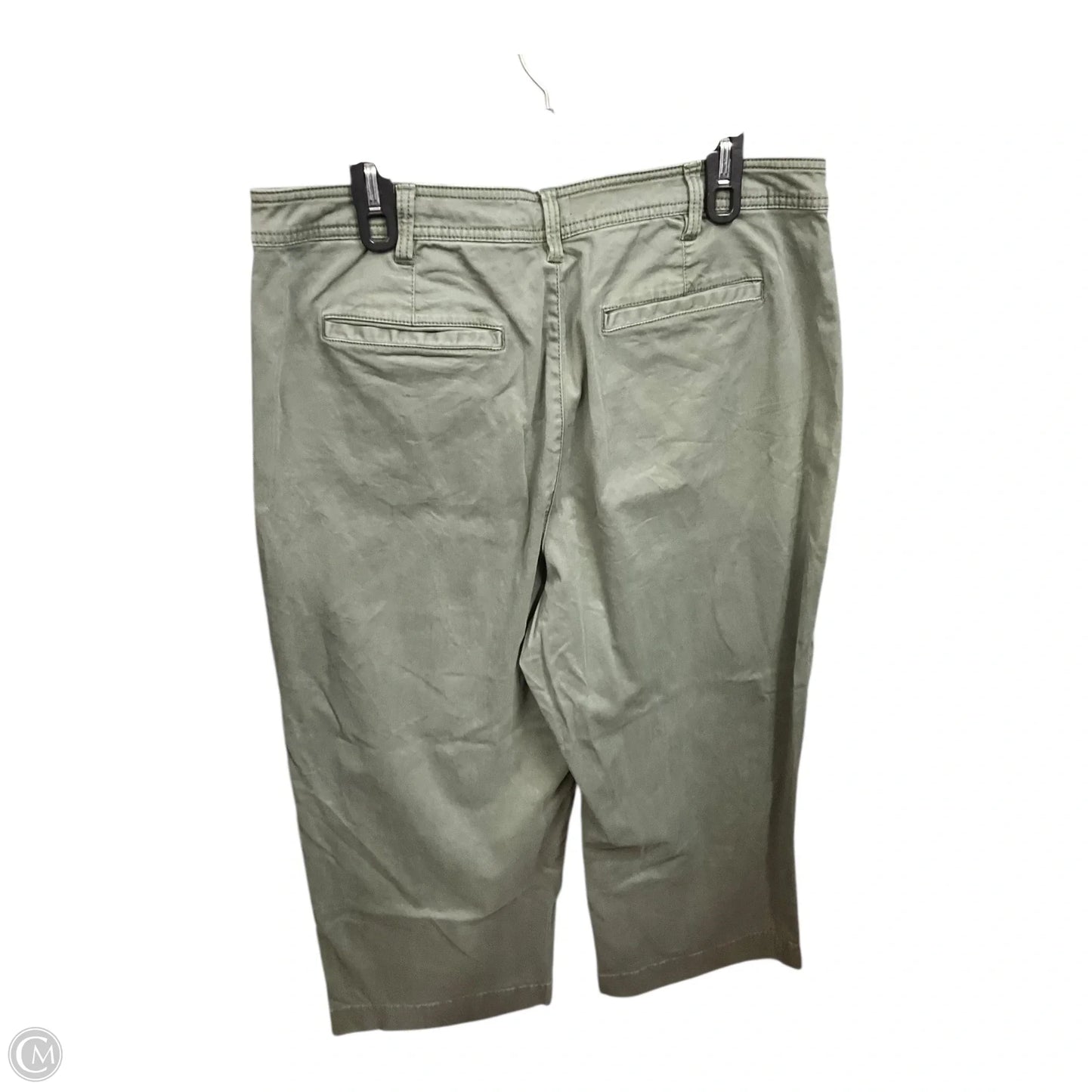 Pants Wide Leg By Sonoma In Green, Size: 18