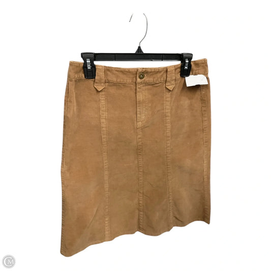 Skirt Mini & Short By Eddie Bauer In Tan, Size: 6