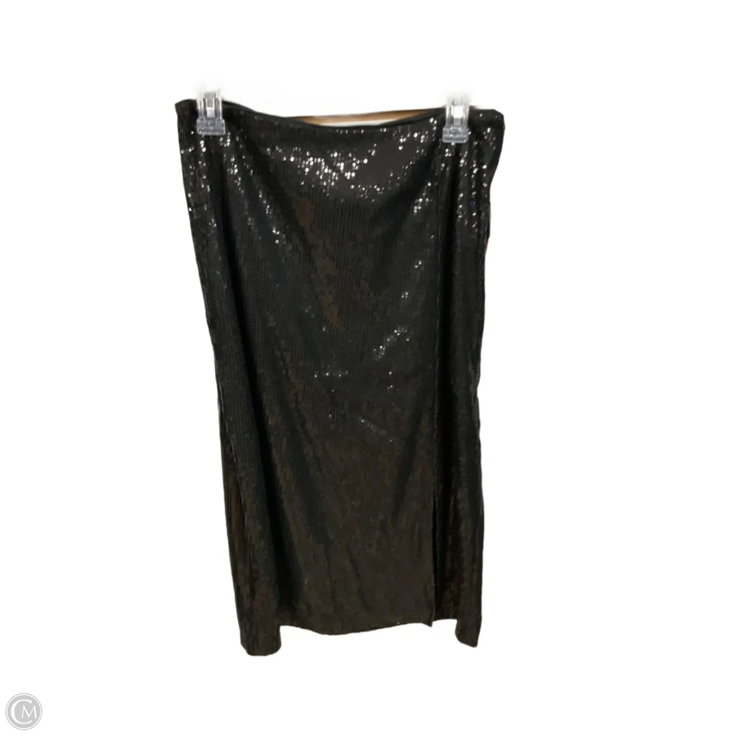 Dress Casual Maxi By Time And Tru In Black, Size: M