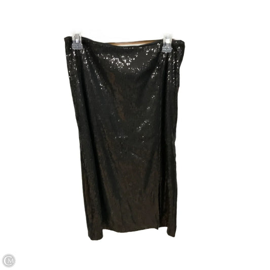 Dress Casual Maxi By Time And Tru In Black, Size: M