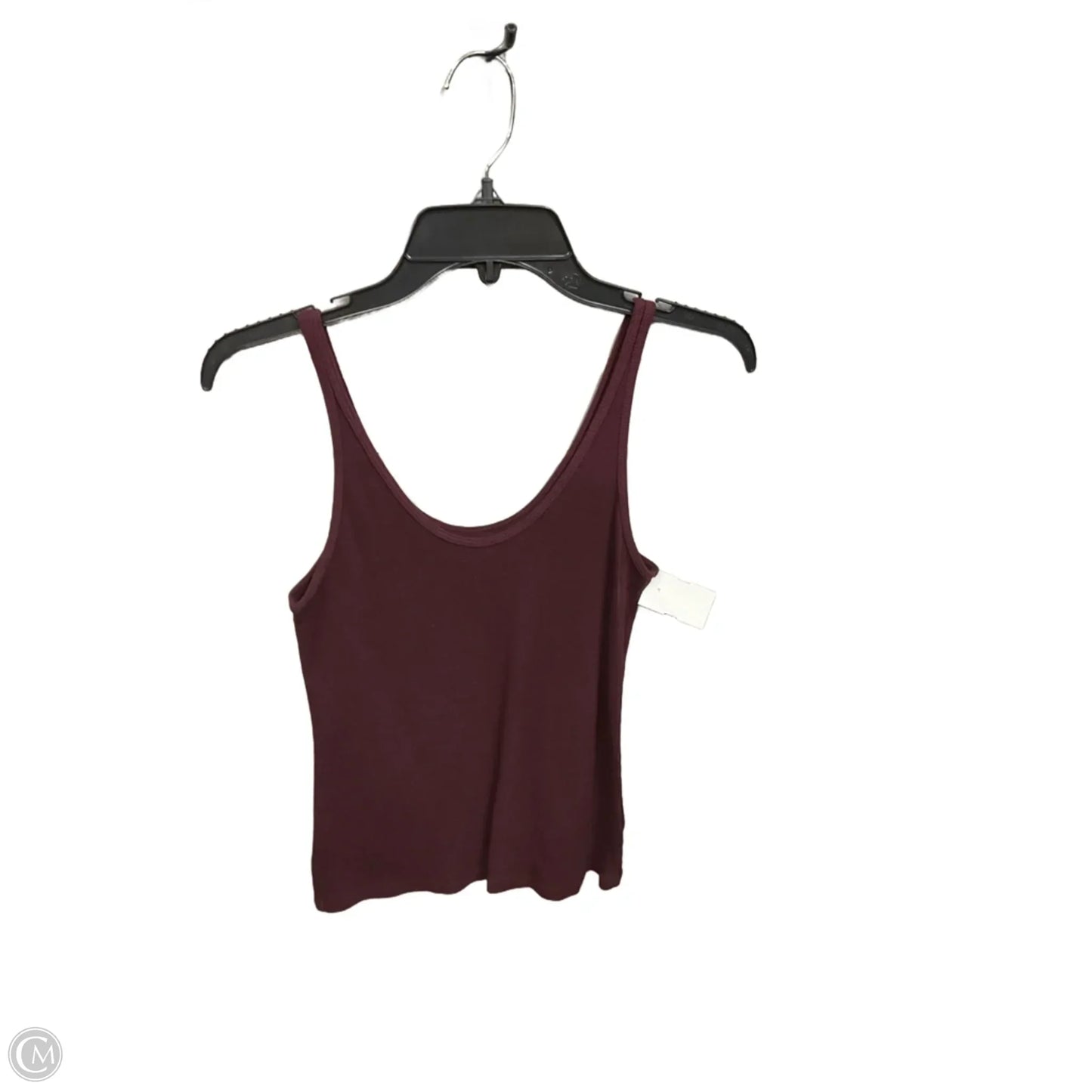 Tank Top By A New Day In Maroon, Size: M