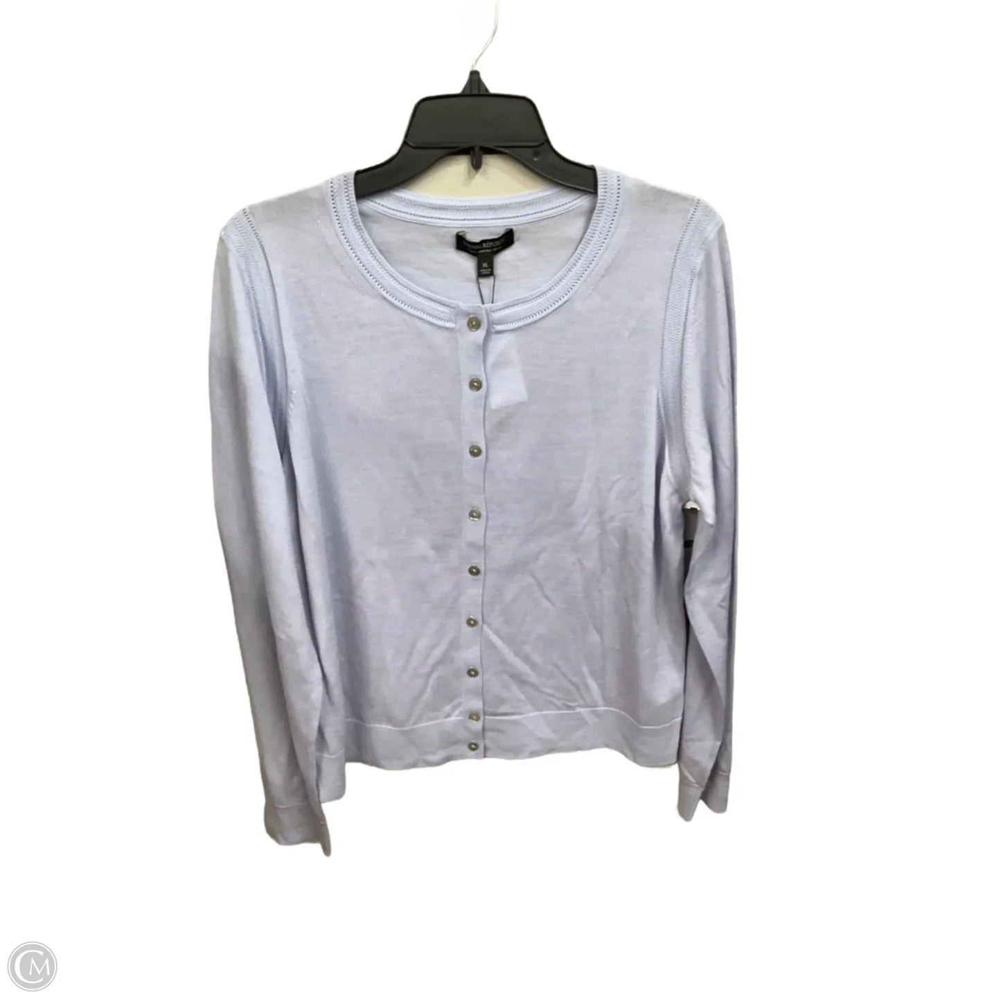 Cardigan By Banana Republic In Blue, Size: Xl