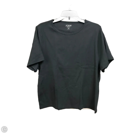 Top Short Sleeve Basic By J. Crew In Black, Size: 3x