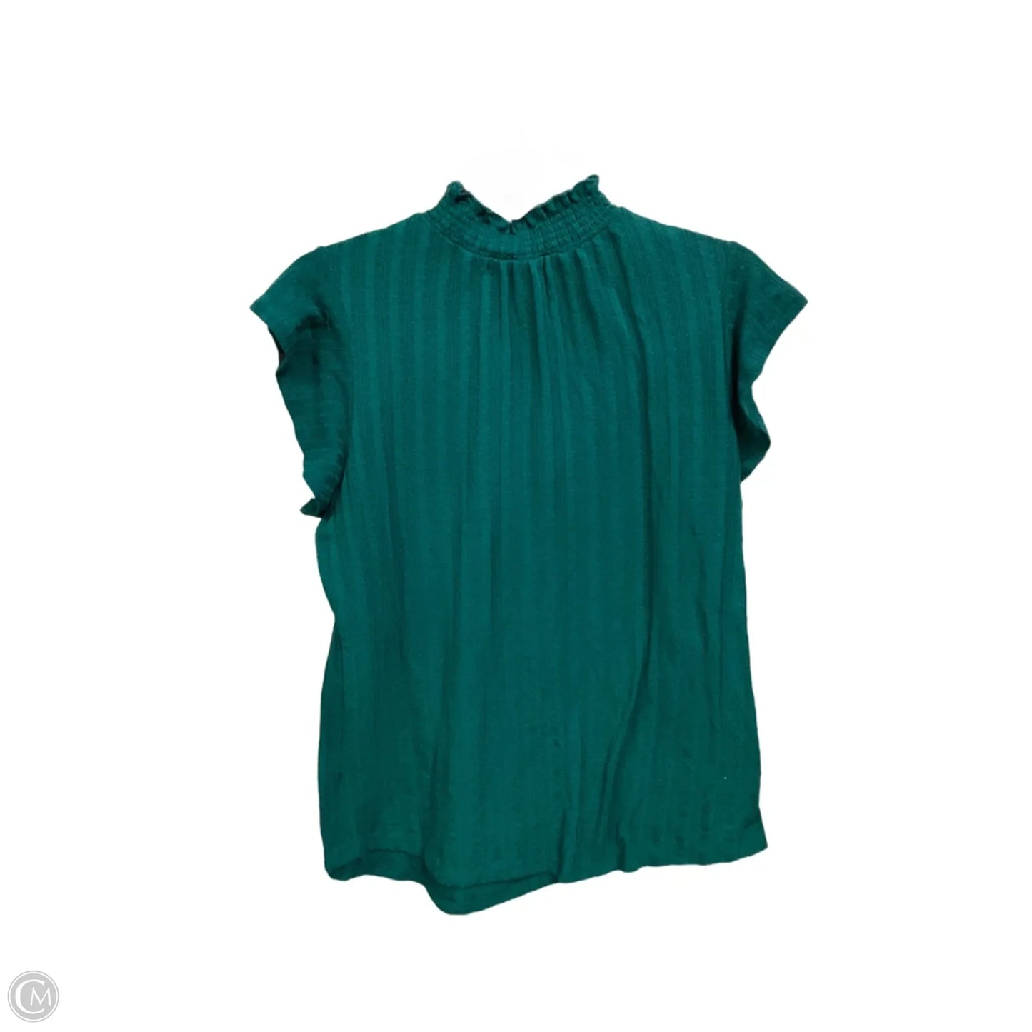 Top Sleeveless Basic By Adrienne Vittadini In Green, Size: L