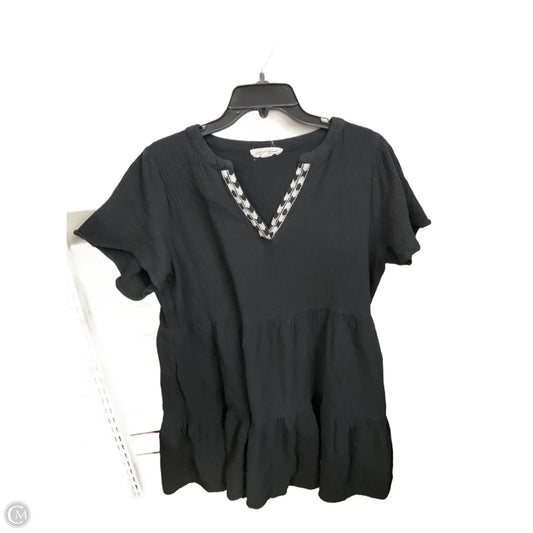 Dress Casual Short By Lucky Brand In Black, Size: 1x