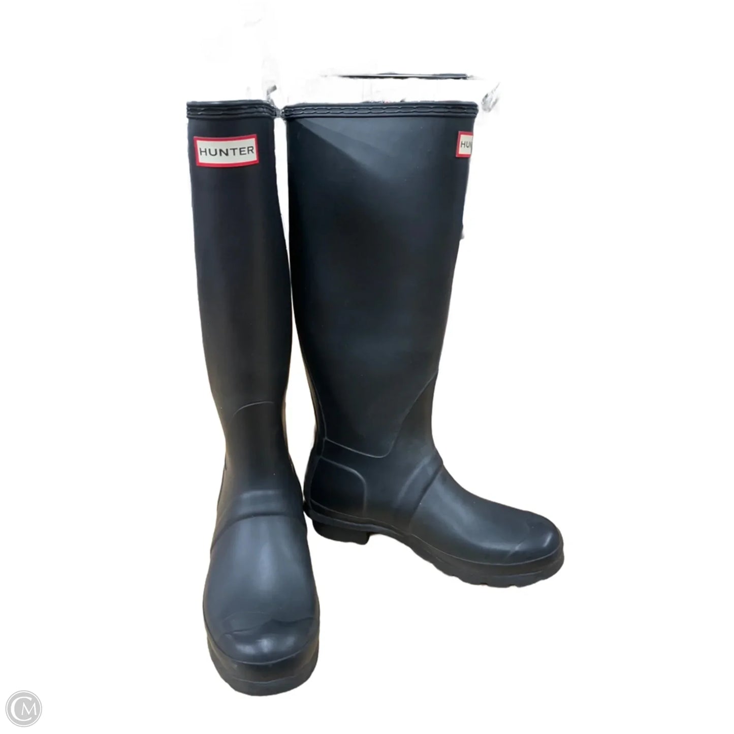 Boots Rain By Hunter In Black, Size: 7