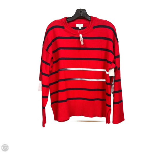 Sweater By J. Crew In Striped Pattern, Size: L