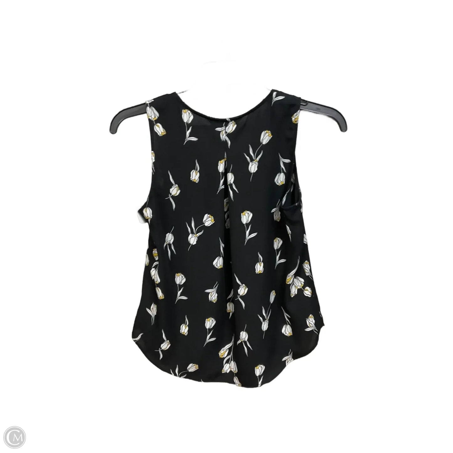Top Sleeveless By Banana Republic In Floral Print, Size: Xxs