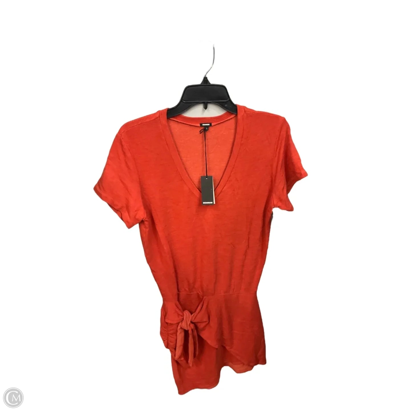 Dress Casual Short By Monrow In Orange, Size: L