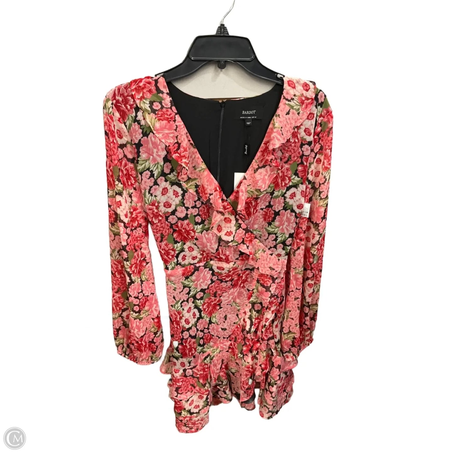 Dress Casual Short By Bardot In Floral Print, Size: L
