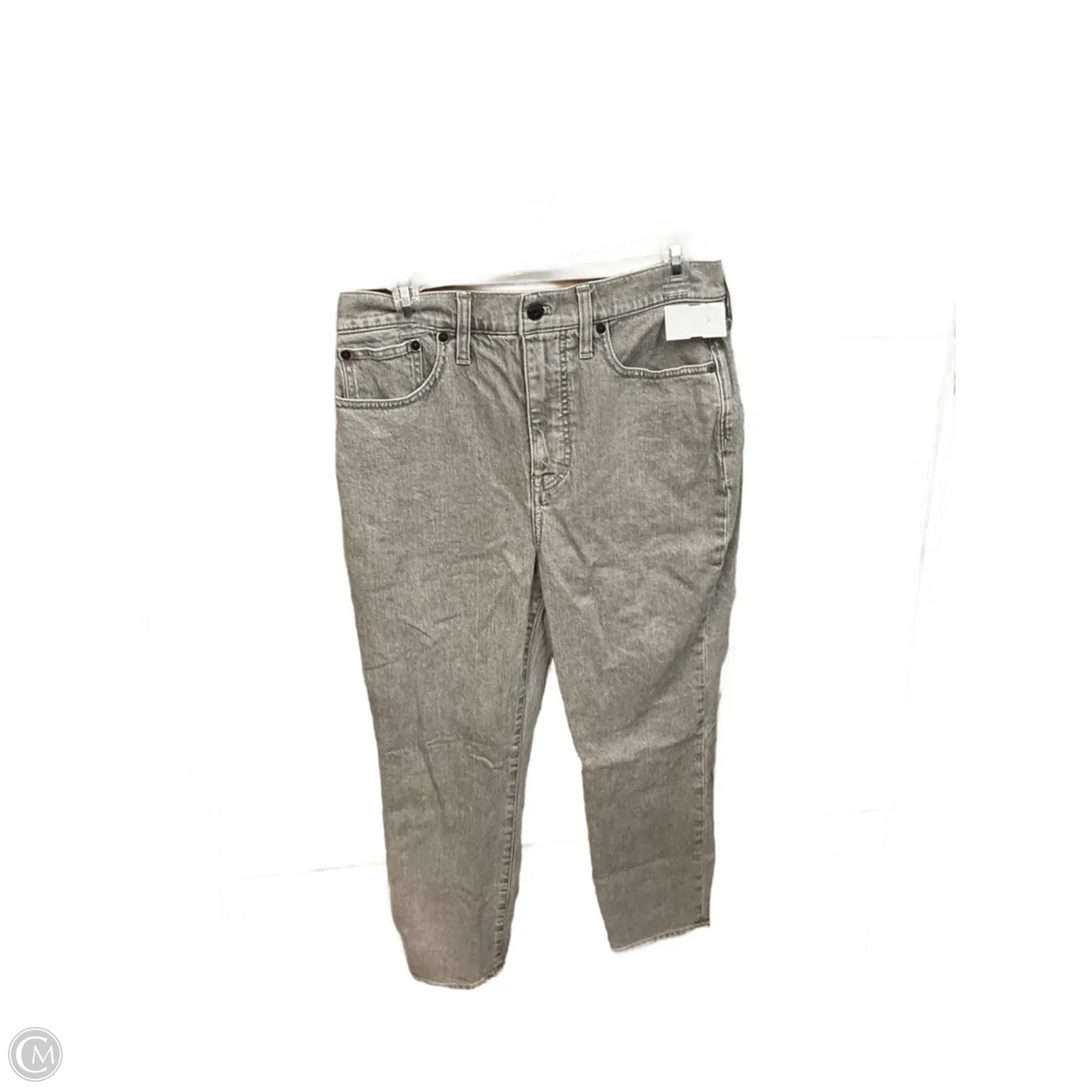 Jeans Boyfriend By Madewell In Grey Denim, Size: 8