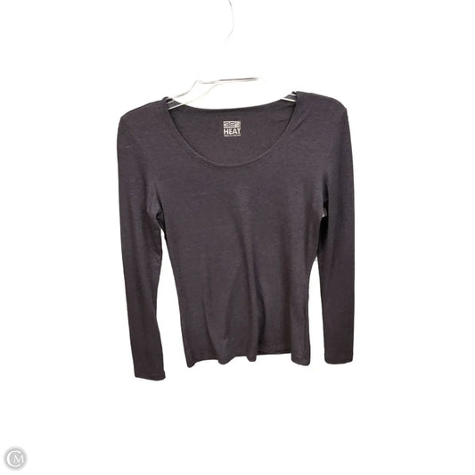 Athletic Top Long Sleeve Crewneck By 32 Degrees In Purple, Size: S