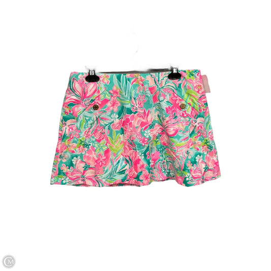 Skort Designer By Lilly Pulitzer In Multi-colored, Size: 12