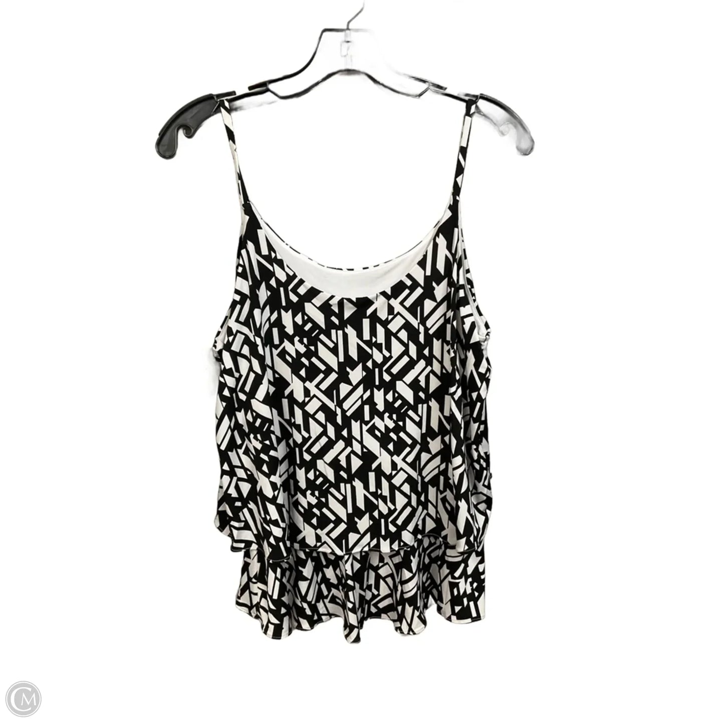 Top Sleeveless By White House Black Market In Striped Pattern, Size: M