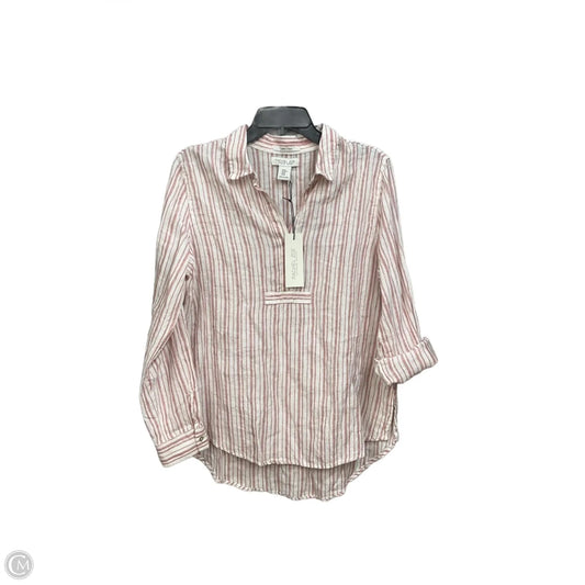 Blouse Long Sleeve By Rachel Zoe In Striped Pattern, Size: M