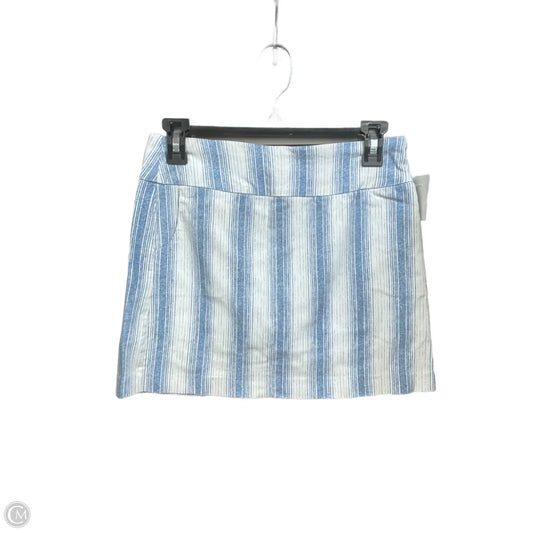 Skirt Mini & Short By Zac And Rachel In Striped Pattern, Size: 4p