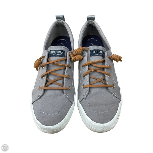 Shoes Flats By Sperry In Grey, Size: 7.5