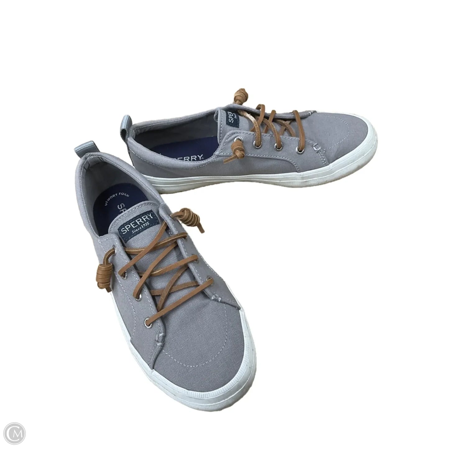 Shoes Flats By Sperry In Grey, Size: 7.5