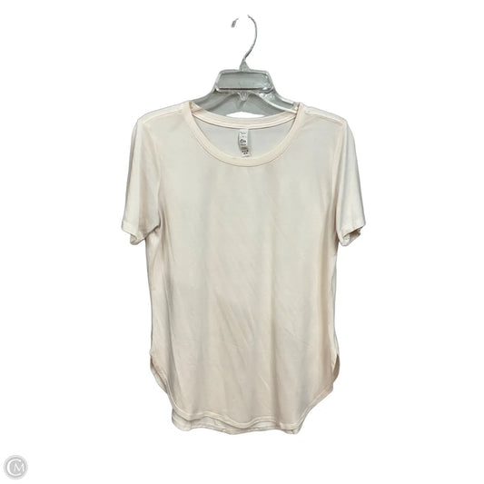 Athletic Top Short Sleeve By Zyia In Pink, Size: L