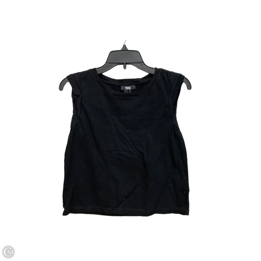 Top Sleeveless Basic By Paige In Black, Size: S