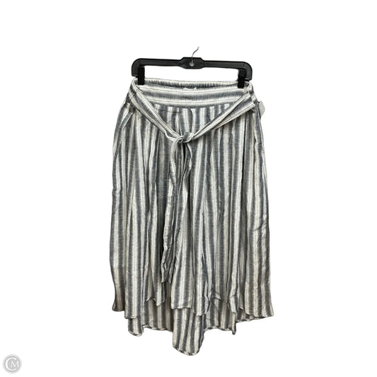 Skirt Midi By Max Studio In Striped Pattern, Size: Xl