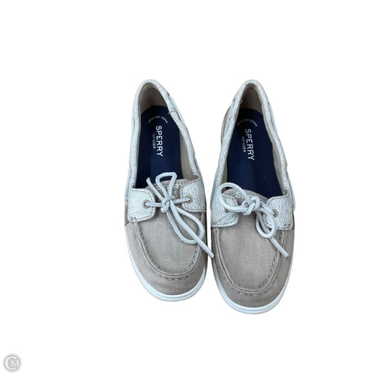 Shoes Flats By Sperry In Tan, Size: 8