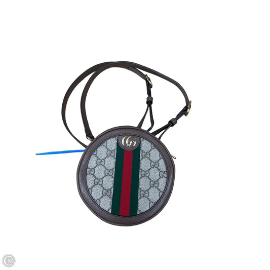 Backpack Luxury Designer By Gucci, Size: Small