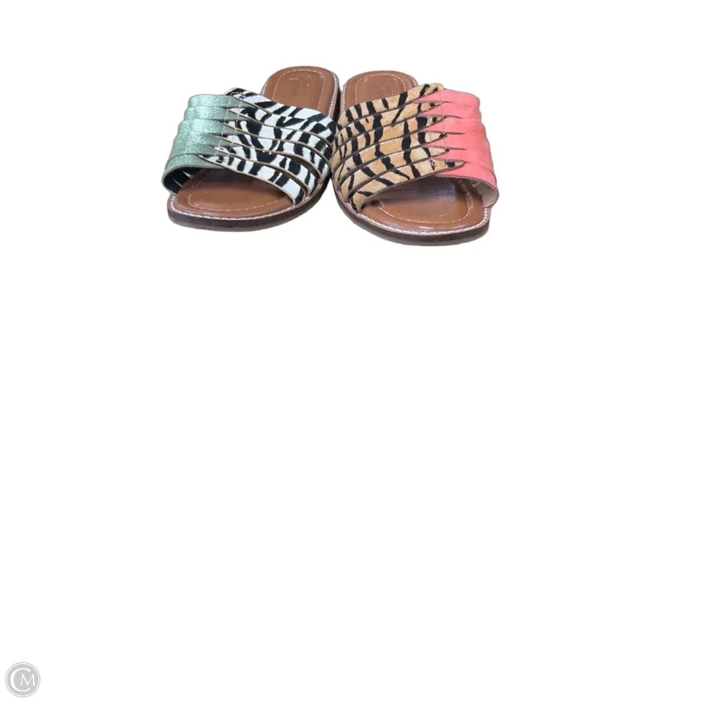 Sandals Flats By Crown Vintage In Tan, Size: 6